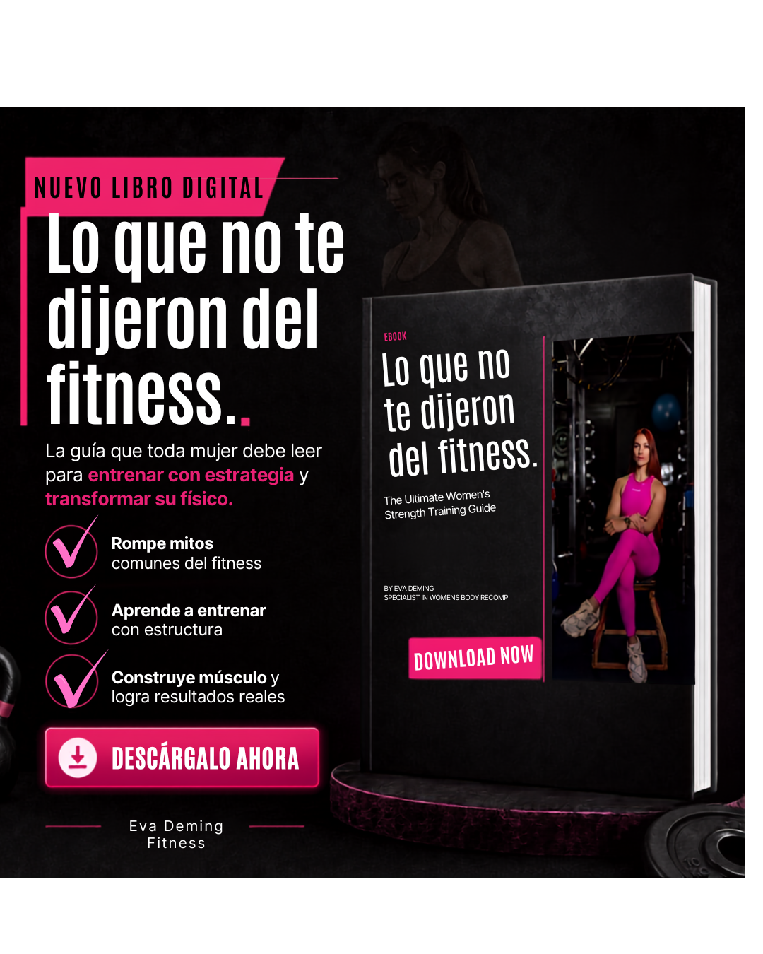 “Lo que no te dijeron del fitness..siendo mujer” FREE GUIDE